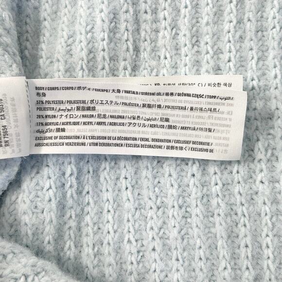 Abercrombie & Fitch Ribbed Crew Neck Sweater in Blue - Picture 5 of 5